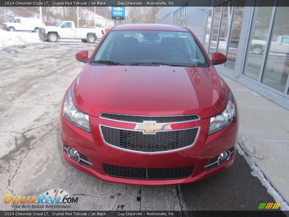 2014 Chevrolet Cruze LT Crystal Red Tintcoat / Jet Black Photo #8
