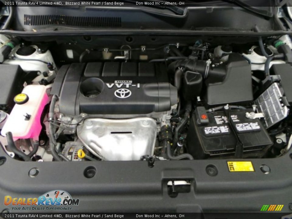2011 Toyota RAV4 Limited 4WD Blizzard White Pearl / Sand Beige Photo #8