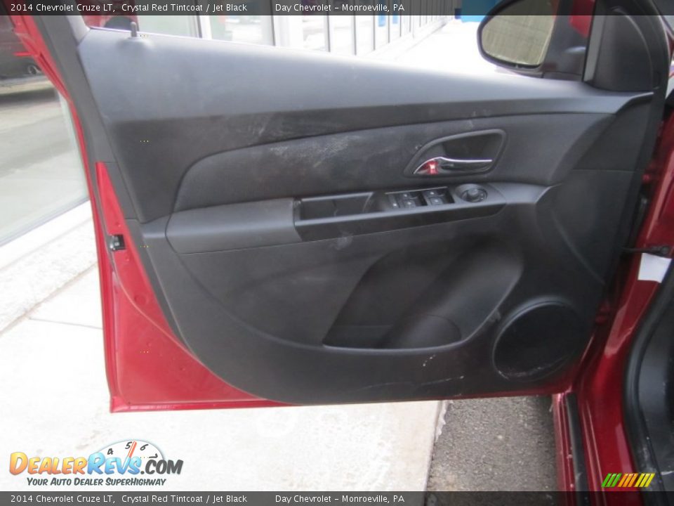 2014 Chevrolet Cruze LT Crystal Red Tintcoat / Jet Black Photo #10