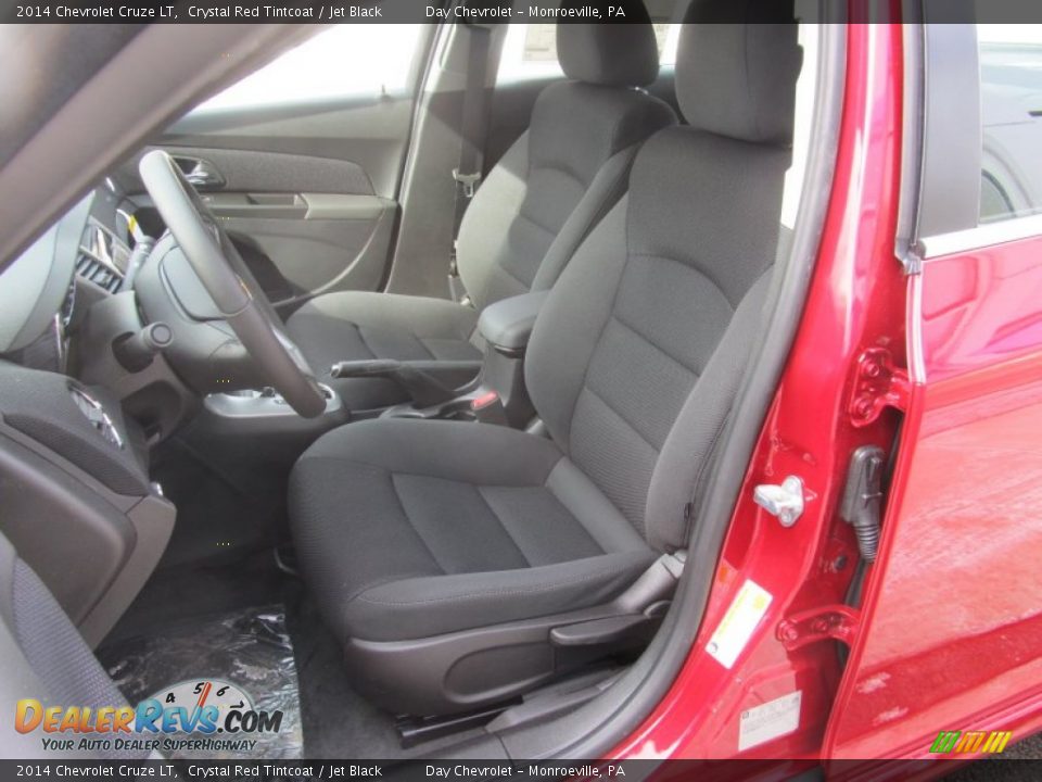 2014 Chevrolet Cruze LT Crystal Red Tintcoat / Jet Black Photo #11