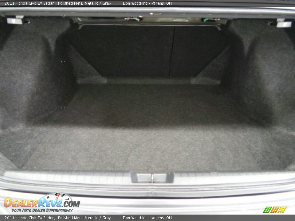 2011 Honda Civic EX Sedan Polished Metal Metallic / Gray Photo #6