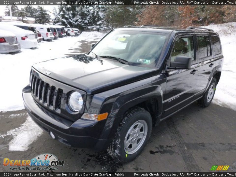 2014 Jeep Patriot Sport 4x4 Maximum Steel Metallic / Dark Slate Gray/Light Pebble Photo #2