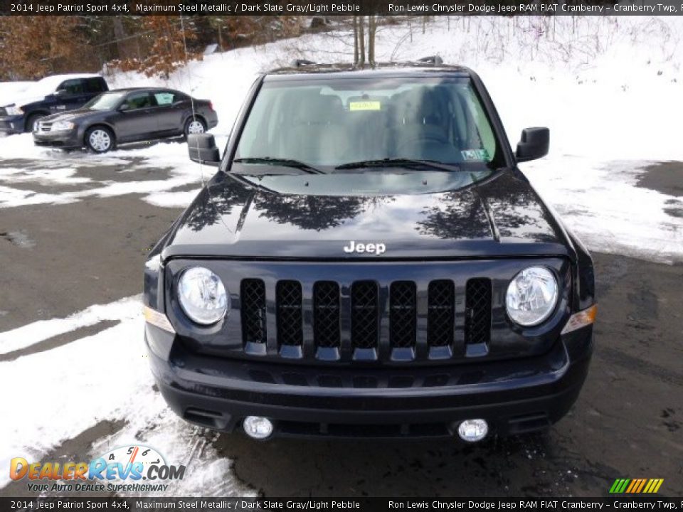 2014 Jeep Patriot Sport 4x4 Maximum Steel Metallic / Dark Slate Gray/Light Pebble Photo #3