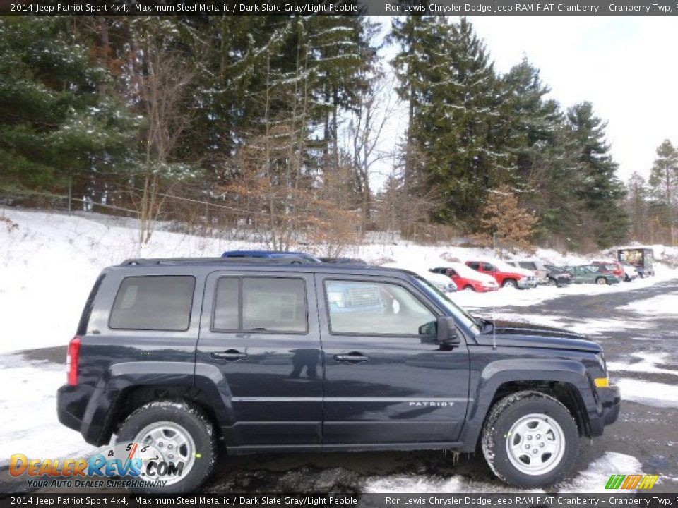 2014 Jeep Patriot Sport 4x4 Maximum Steel Metallic / Dark Slate Gray/Light Pebble Photo #5