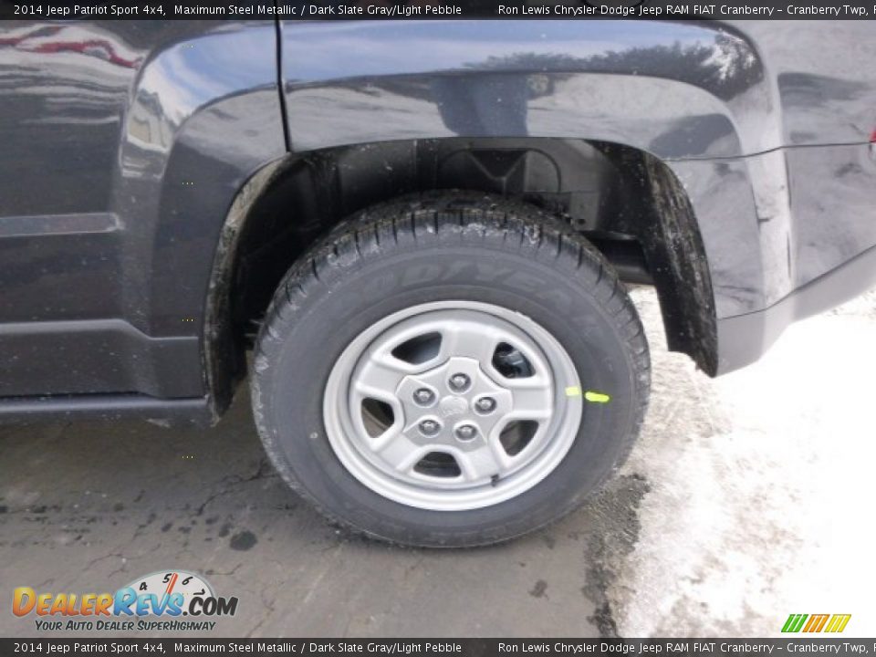 2014 Jeep Patriot Sport 4x4 Maximum Steel Metallic / Dark Slate Gray/Light Pebble Photo #9