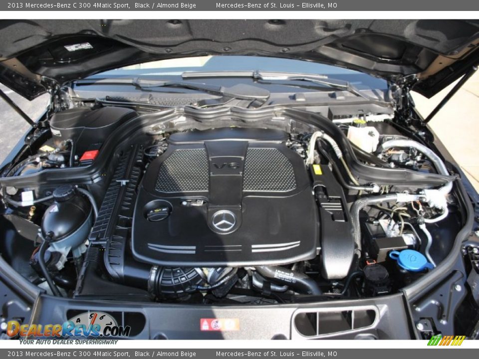 2013 Mercedes-Benz C 300 4Matic Sport Black / Almond Beige Photo #18