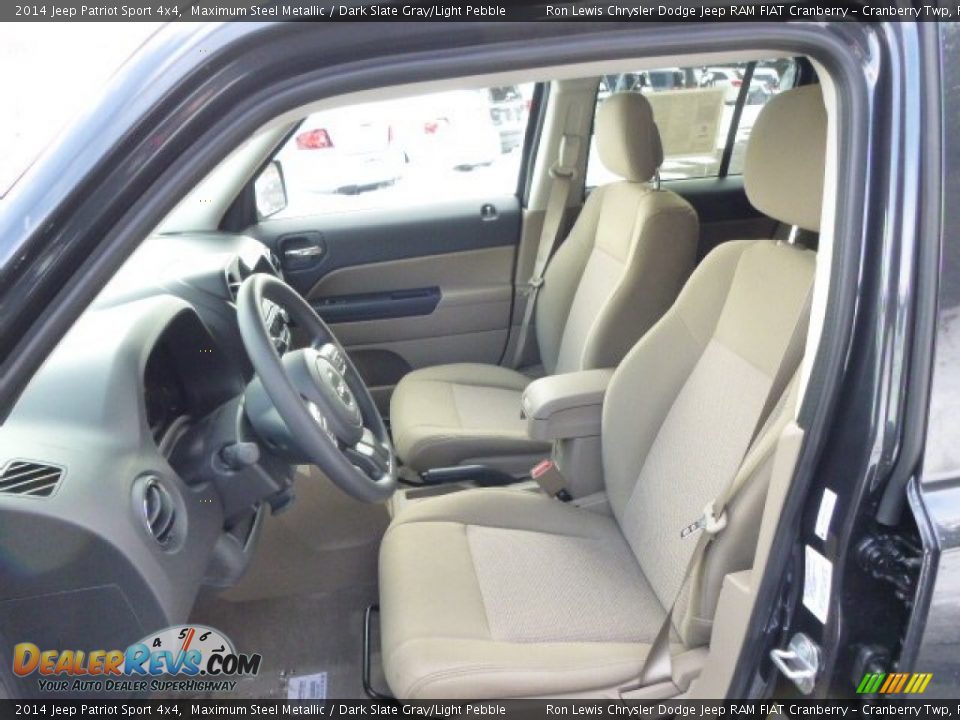 2014 Jeep Patriot Sport 4x4 Maximum Steel Metallic / Dark Slate Gray/Light Pebble Photo #10