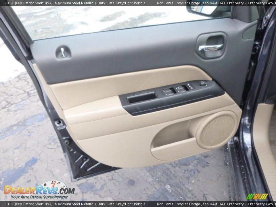 2014 Jeep Patriot Sport 4x4 Maximum Steel Metallic / Dark Slate Gray/Light Pebble Photo #11