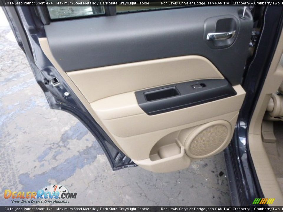 2014 Jeep Patriot Sport 4x4 Maximum Steel Metallic / Dark Slate Gray/Light Pebble Photo #13