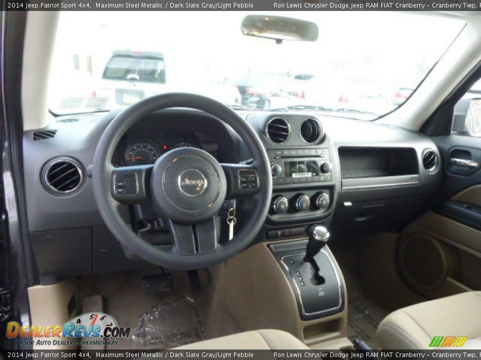 2014 Jeep Patriot Sport 4x4 Maximum Steel Metallic / Dark Slate Gray/Light Pebble Photo #14