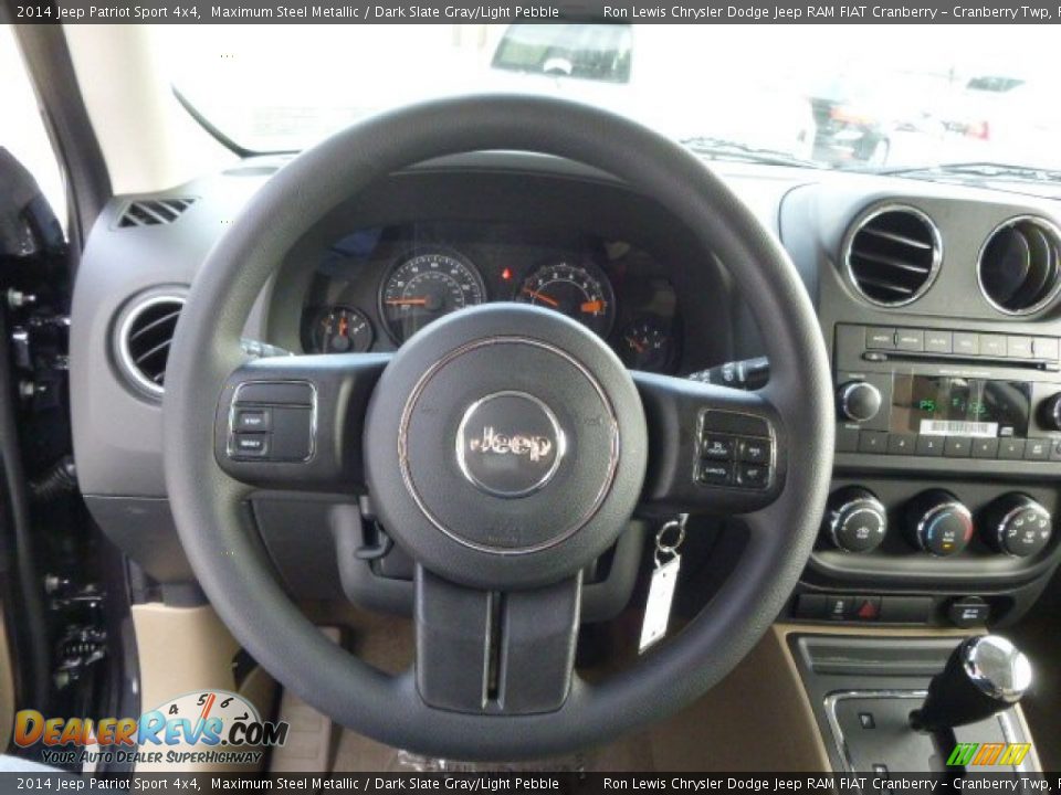2014 Jeep Patriot Sport 4x4 Maximum Steel Metallic / Dark Slate Gray/Light Pebble Photo #18