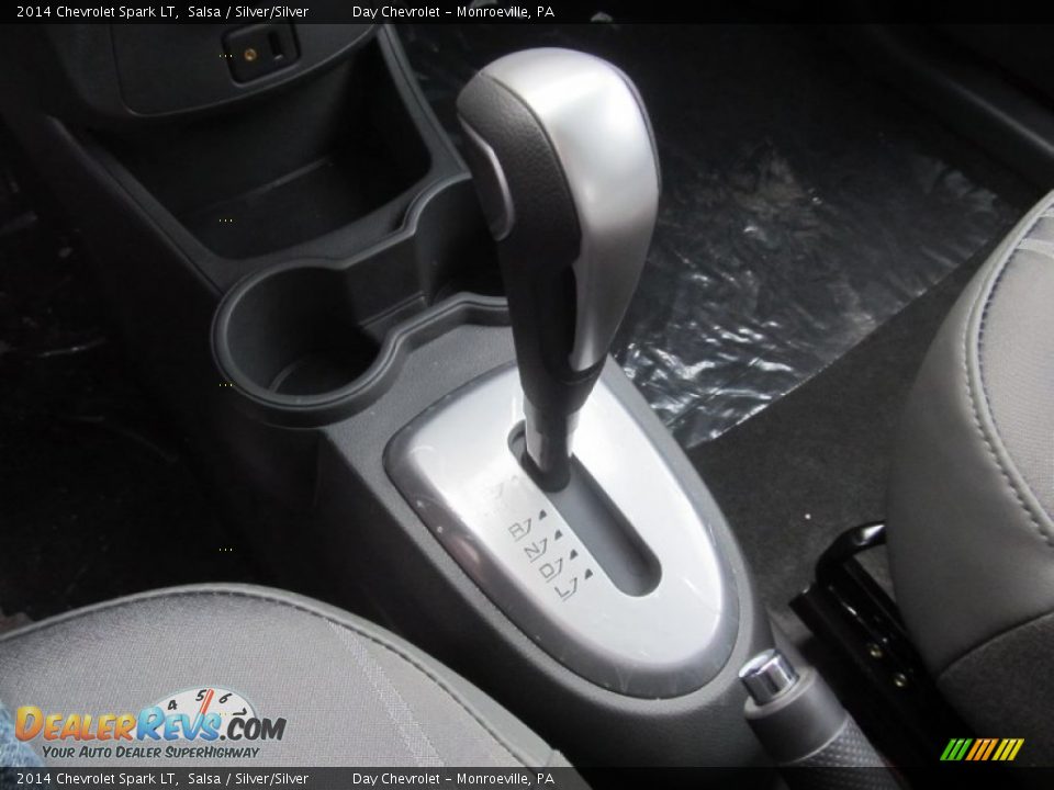 2014 Chevrolet Spark LT Salsa / Silver/Silver Photo #15