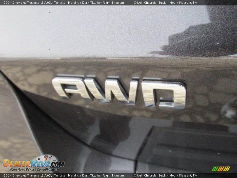2014 Chevrolet Traverse LS AWD Tungsten Metallic / Dark Titanium/Light Titanium Photo #7