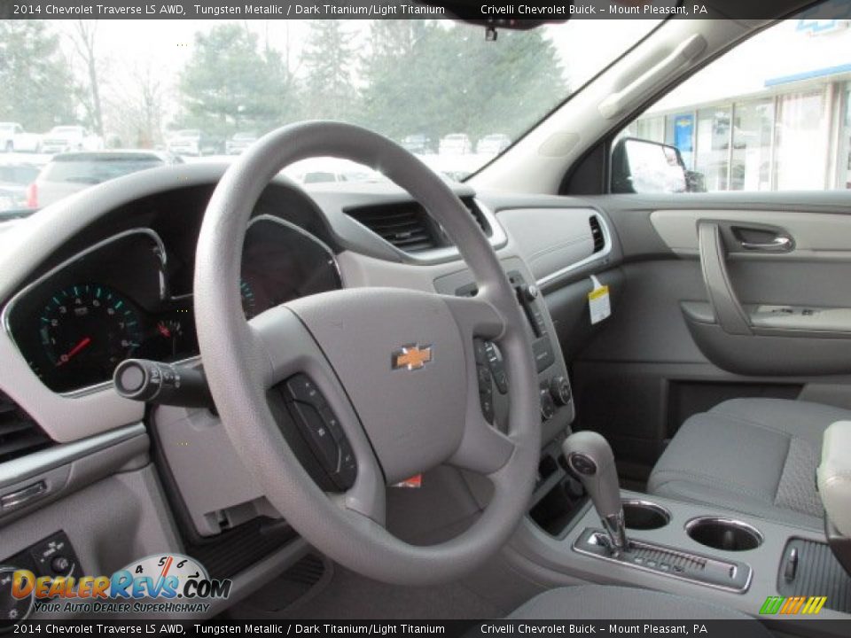 Dashboard of 2014 Chevrolet Traverse LS AWD Photo #9
