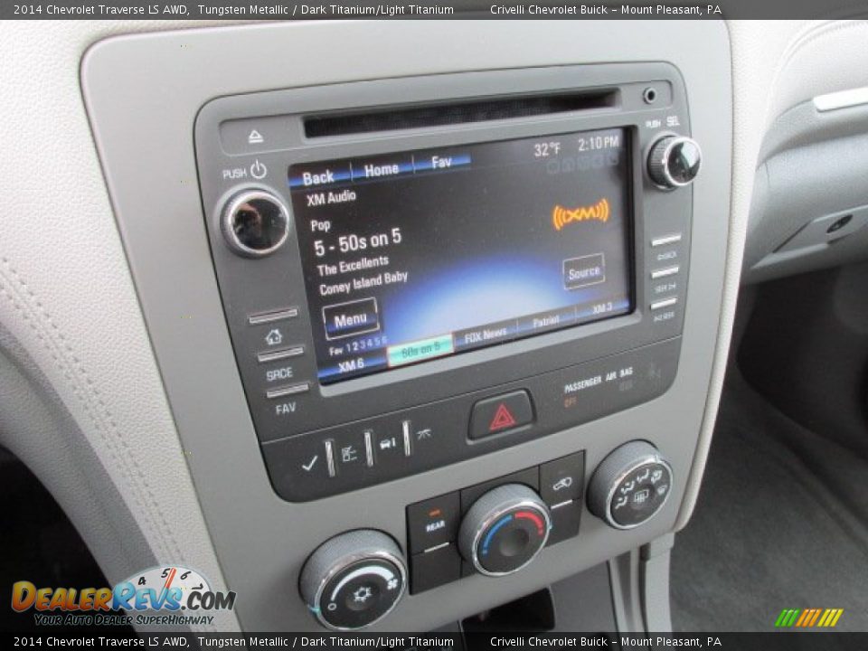 Controls of 2014 Chevrolet Traverse LS AWD Photo #14