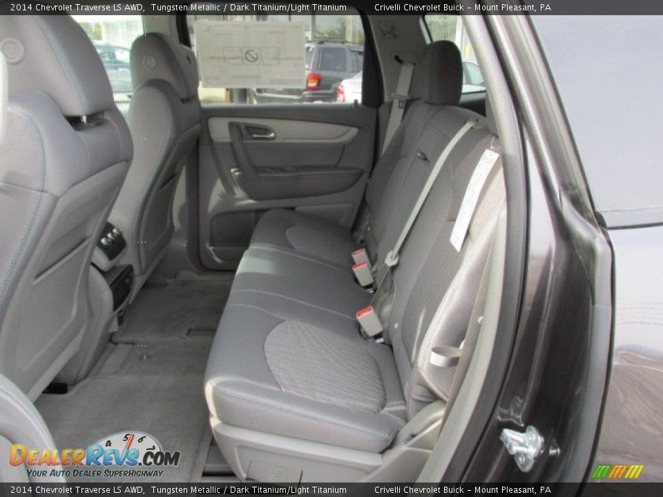 Rear Seat of 2014 Chevrolet Traverse LS AWD Photo #16