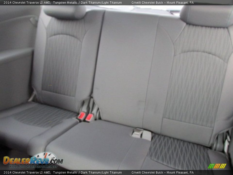 Rear Seat of 2014 Chevrolet Traverse LS AWD Photo #17