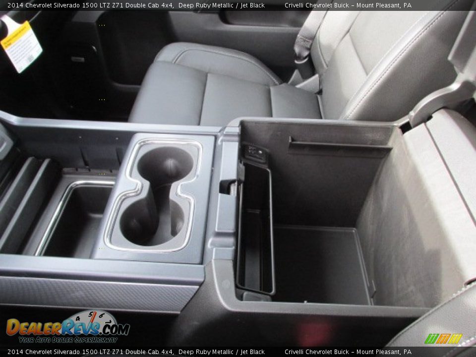 2014 Chevrolet Silverado 1500 LTZ Z71 Double Cab 4x4 Deep Ruby Metallic / Jet Black Photo #18