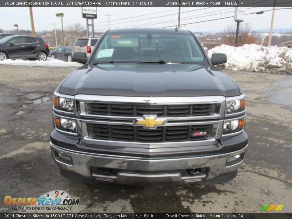 2014 Chevrolet Silverado 1500 LT Z71 Crew Cab 4x4 Tungsten Metallic / Jet Black Photo #3