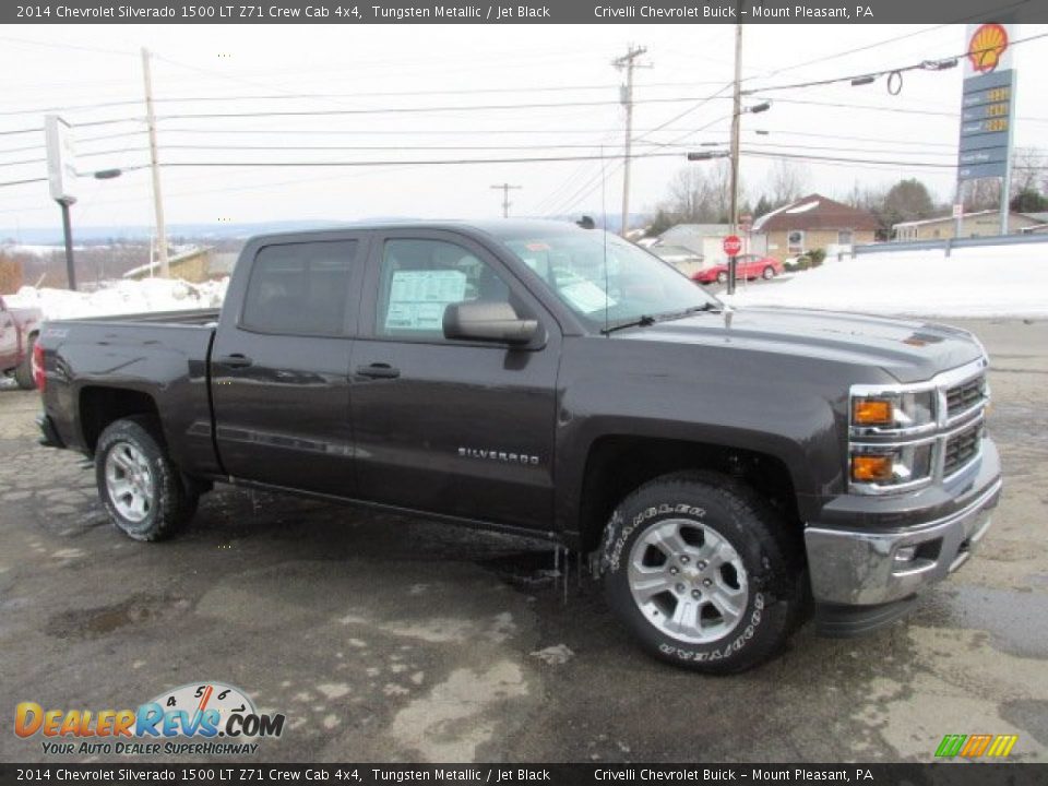 2014 Chevrolet Silverado 1500 LT Z71 Crew Cab 4x4 Tungsten Metallic / Jet Black Photo #4