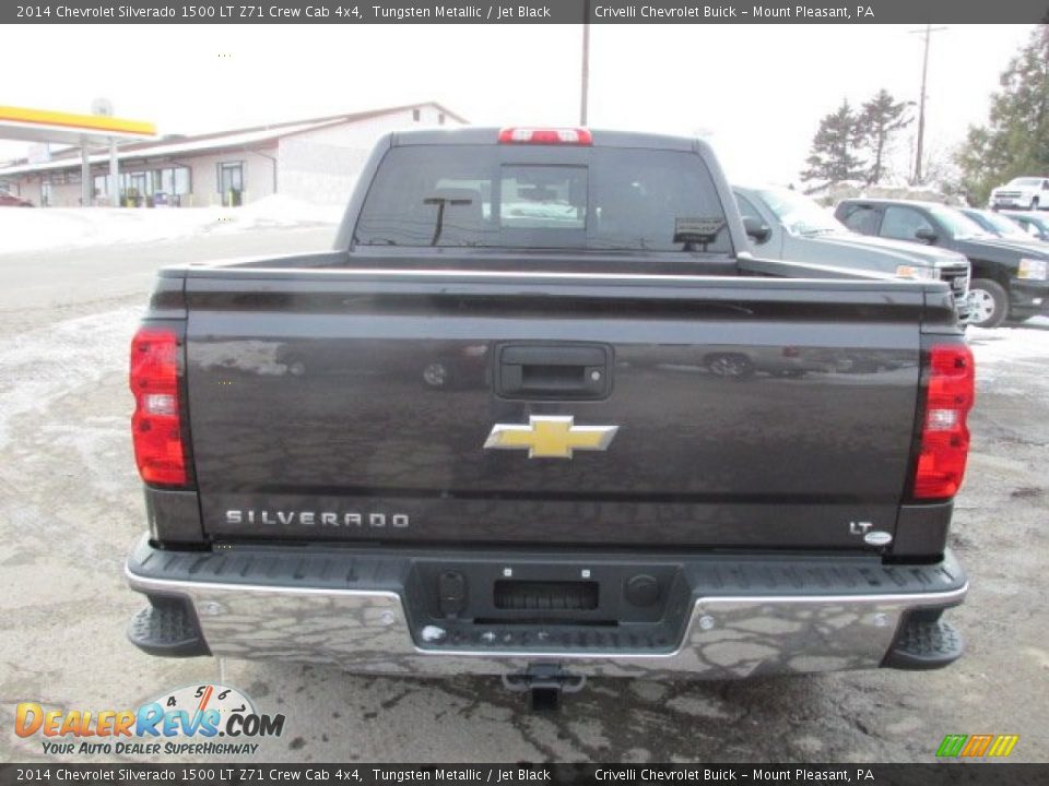 2014 Chevrolet Silverado 1500 LT Z71 Crew Cab 4x4 Tungsten Metallic / Jet Black Photo #5