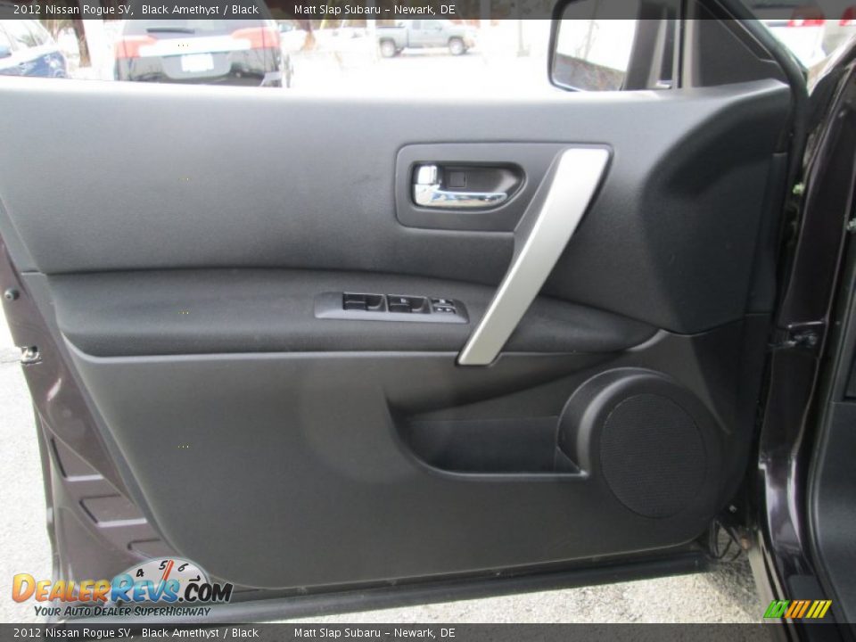 2012 Nissan Rogue SV Black Amethyst / Black Photo #12