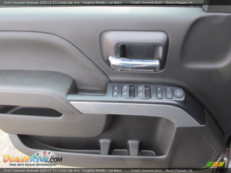 2014 Chevrolet Silverado 1500 LT Z71 Crew Cab 4x4 Tungsten Metallic / Jet Black Photo #8