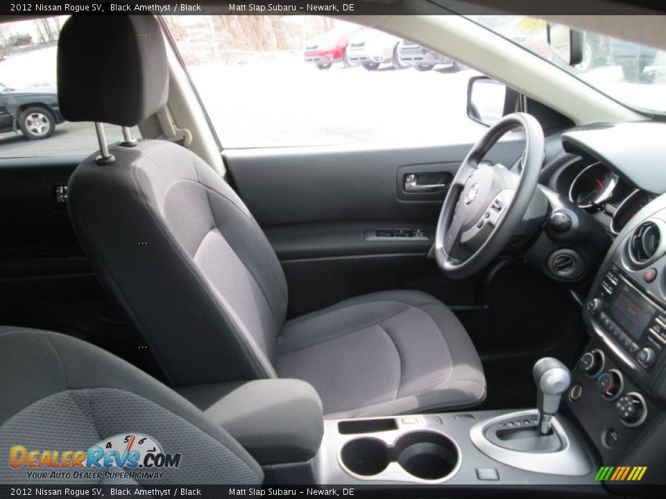 2012 Nissan Rogue SV Black Amethyst / Black Photo #15