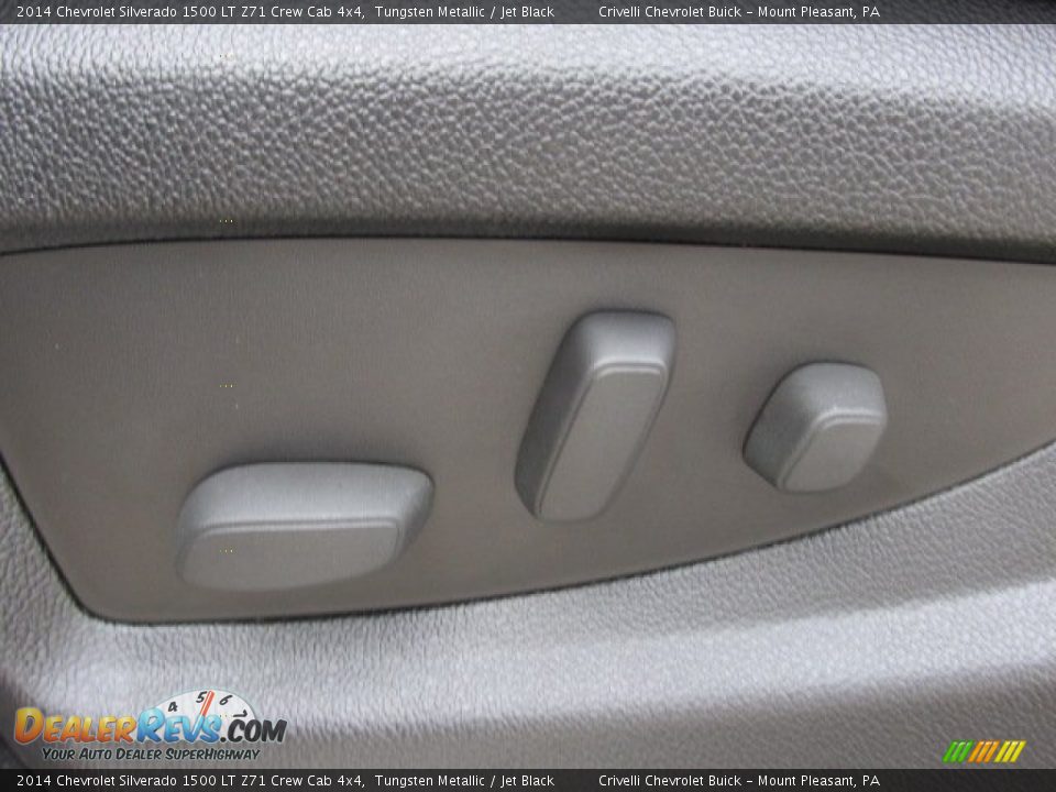 2014 Chevrolet Silverado 1500 LT Z71 Crew Cab 4x4 Tungsten Metallic / Jet Black Photo #10