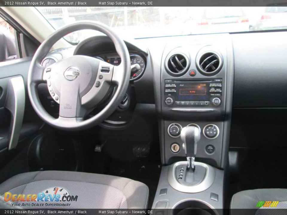 2012 Nissan Rogue SV Black Amethyst / Black Photo #16