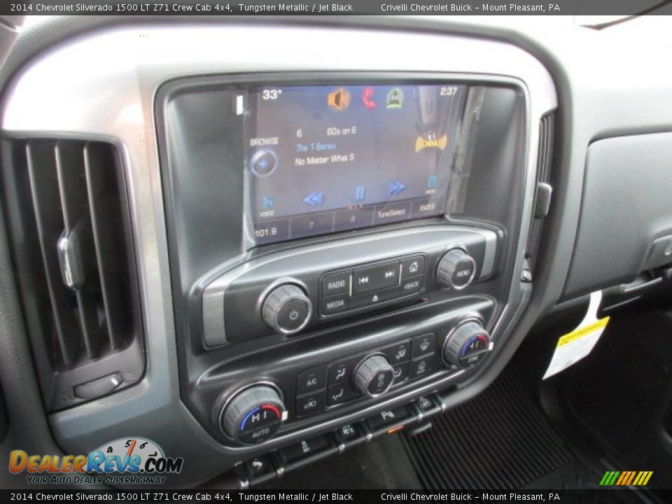 2014 Chevrolet Silverado 1500 LT Z71 Crew Cab 4x4 Tungsten Metallic / Jet Black Photo #11