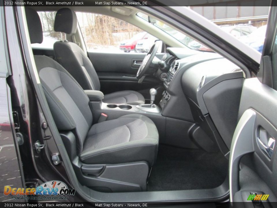2012 Nissan Rogue SV Black Amethyst / Black Photo #17