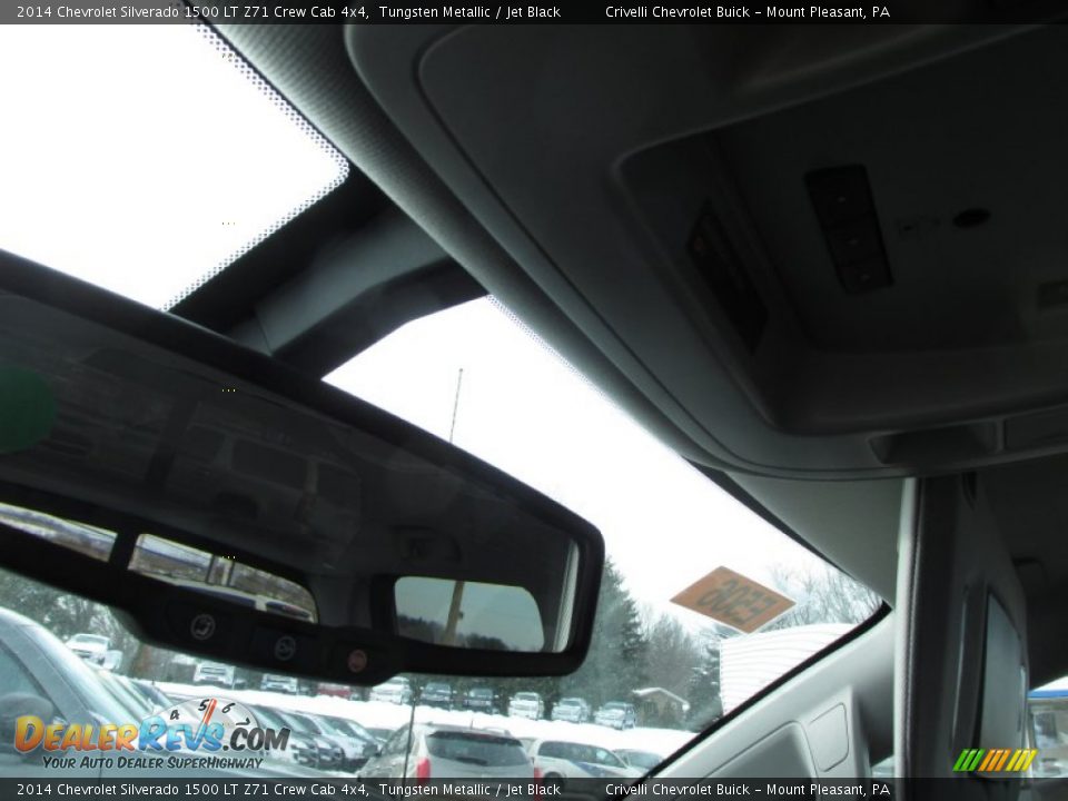 2014 Chevrolet Silverado 1500 LT Z71 Crew Cab 4x4 Tungsten Metallic / Jet Black Photo #13