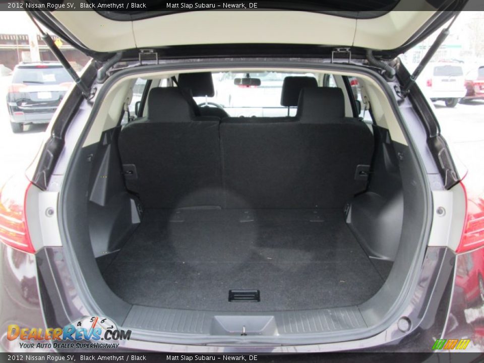 2012 Nissan Rogue SV Black Amethyst / Black Photo #19