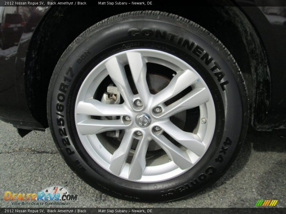 2012 Nissan Rogue SV Black Amethyst / Black Photo #21
