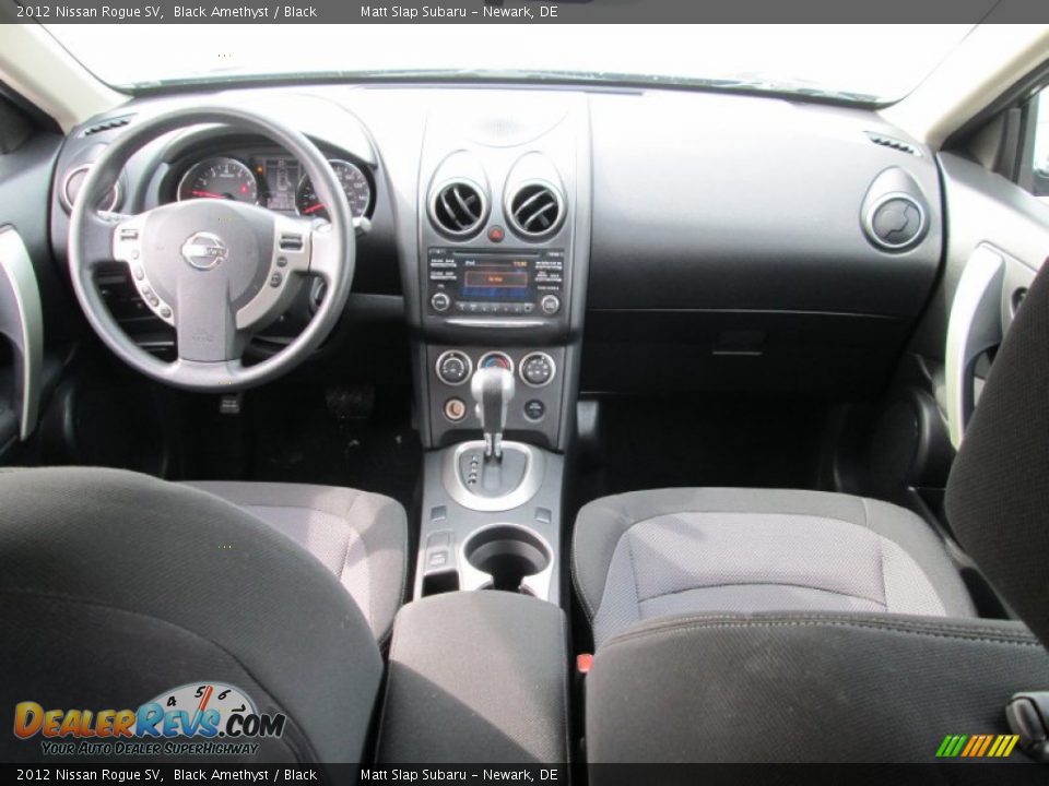 2012 Nissan Rogue SV Black Amethyst / Black Photo #23