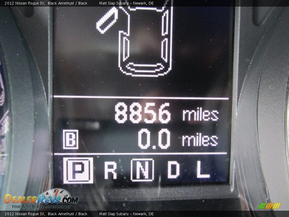 2012 Nissan Rogue SV Black Amethyst / Black Photo #26