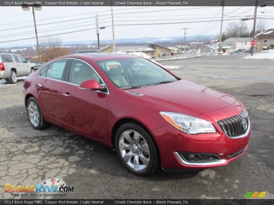Front 3/4 View of 2014 Buick Regal FWD Photo #5