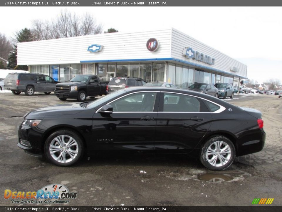 2014 Chevrolet Impala LT Black / Jet Black Photo #2
