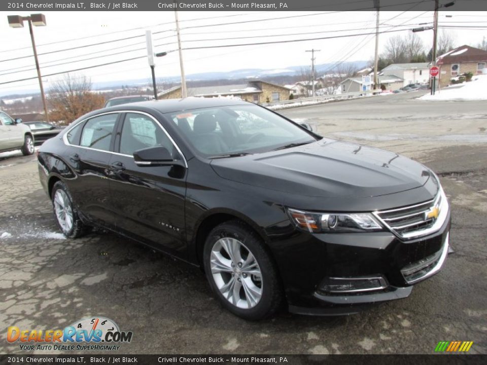 2014 Chevrolet Impala LT Black / Jet Black Photo #3