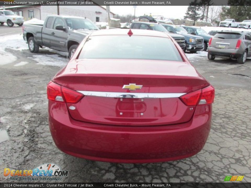 2014 Chevrolet Impala LT Crystal Red Tintcoat / Jet Black Photo #5