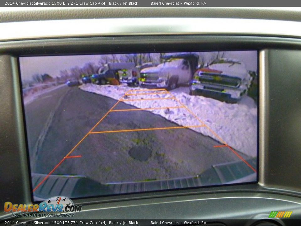 2014 Chevrolet Silverado 1500 LTZ Z71 Crew Cab 4x4 Black / Jet Black Photo #17