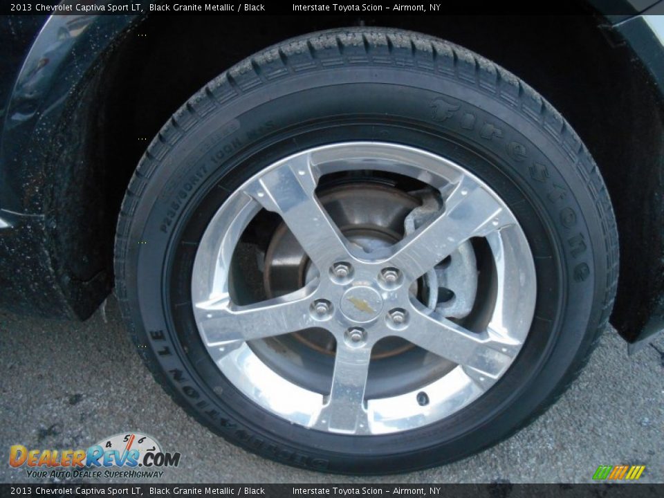 2013 Chevrolet Captiva Sport LT Black Granite Metallic / Black Photo #22