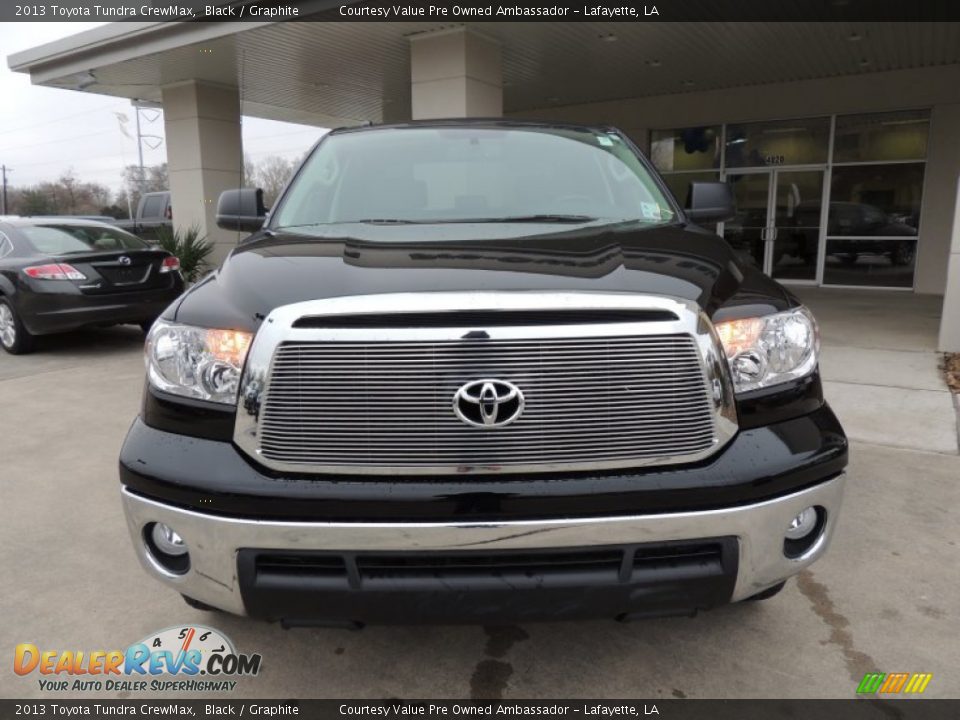 2013 Toyota Tundra CrewMax Black / Graphite Photo #2