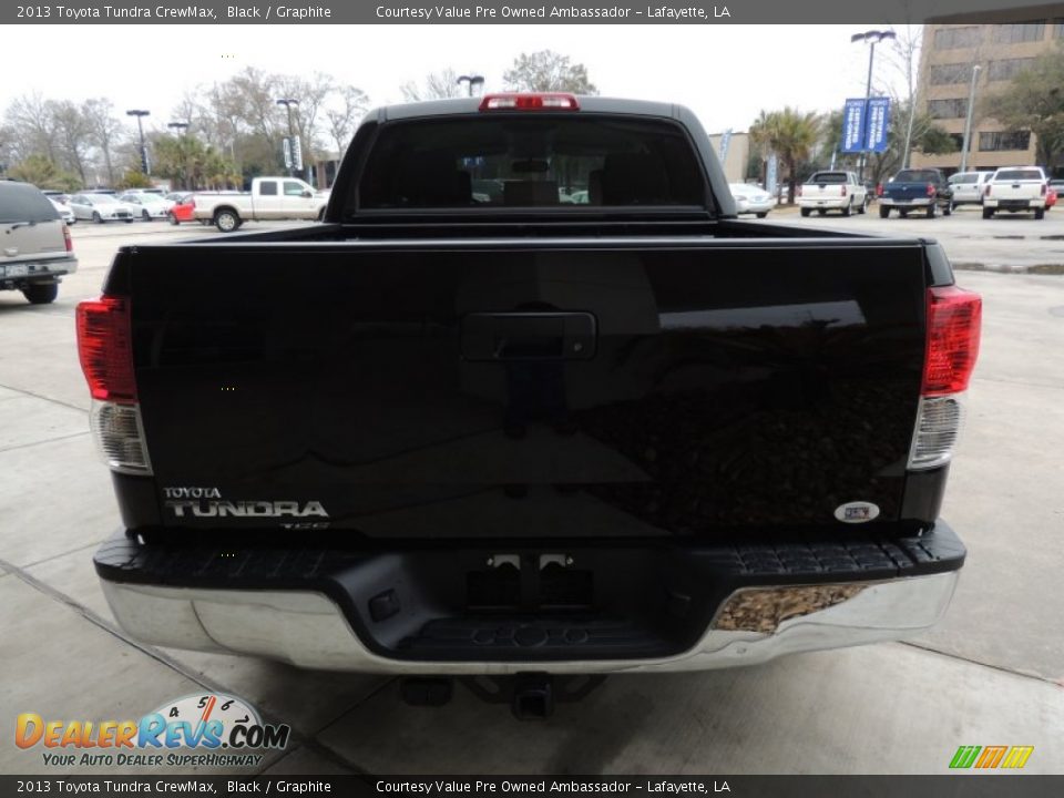 2013 Toyota Tundra CrewMax Black / Graphite Photo #3