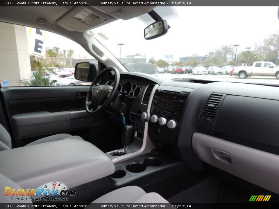 2013 Toyota Tundra CrewMax Black / Graphite Photo #6