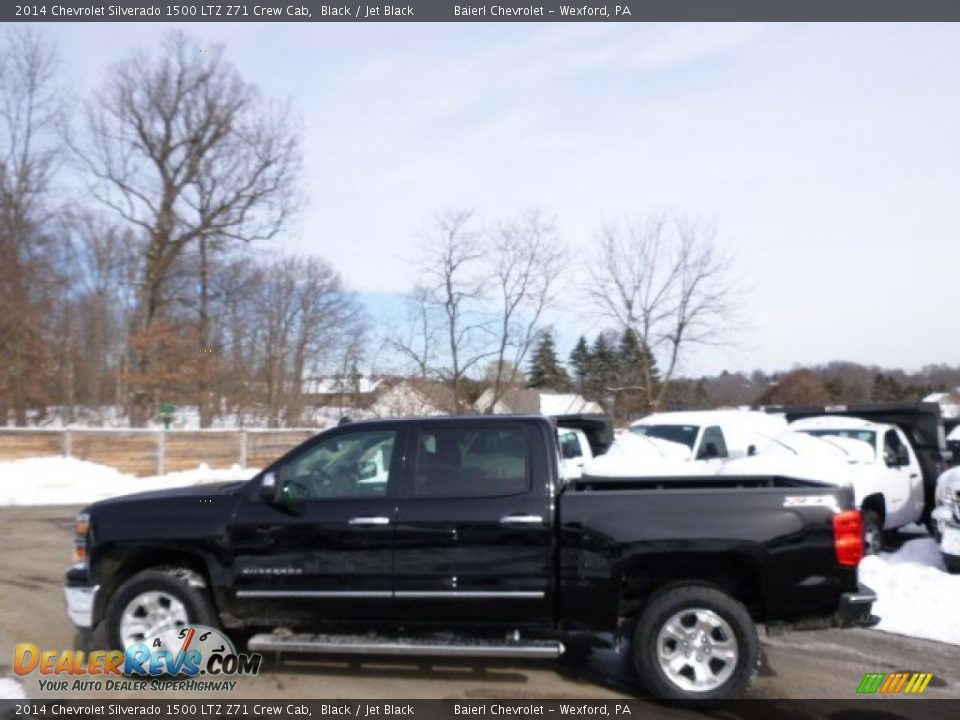 2014 Chevrolet Silverado 1500 LTZ Z71 Crew Cab Black / Jet Black Photo #1