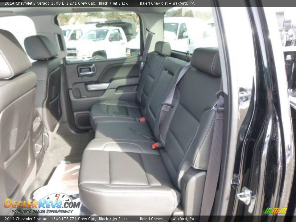 2014 Chevrolet Silverado 1500 LTZ Z71 Crew Cab Black / Jet Black Photo #11