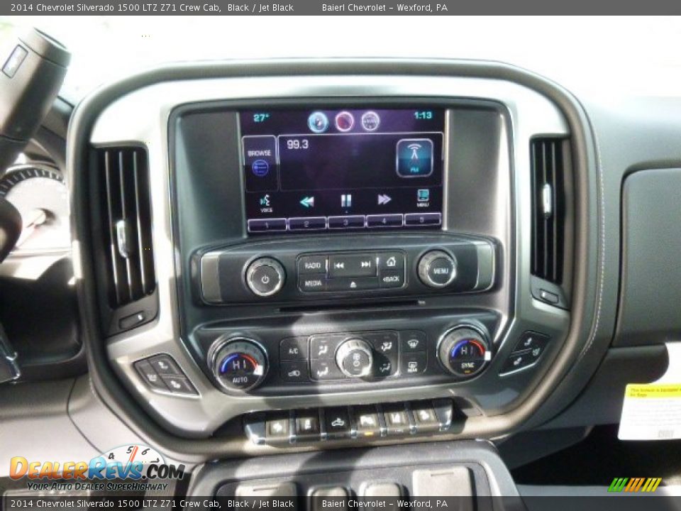 2014 Chevrolet Silverado 1500 LTZ Z71 Crew Cab Black / Jet Black Photo #16