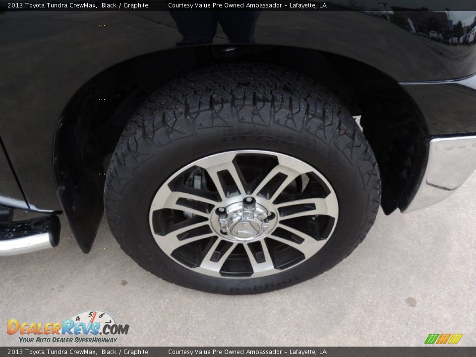 2013 Toyota Tundra CrewMax Black / Graphite Photo #23